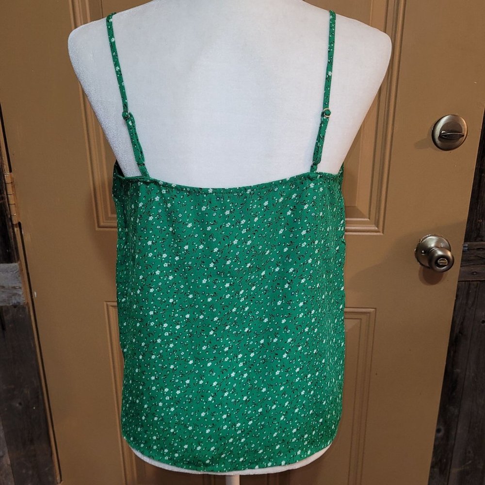 Banana Republic Women's Size Small Vintage Floral Dressy Tank Spaghetti Strap - Picture 4 of 10
